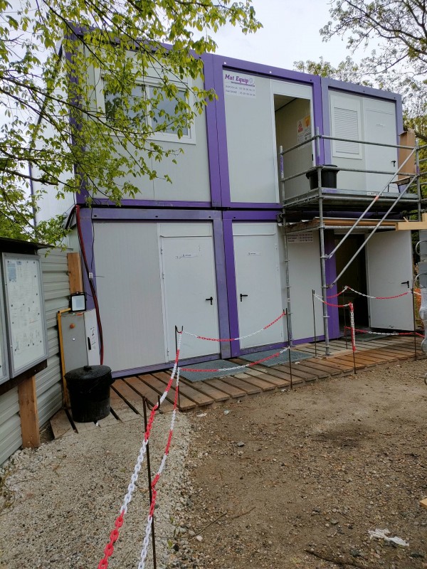 Nettoyage de base de vie (bungalows de chantier) sur la région de Bordeaux 