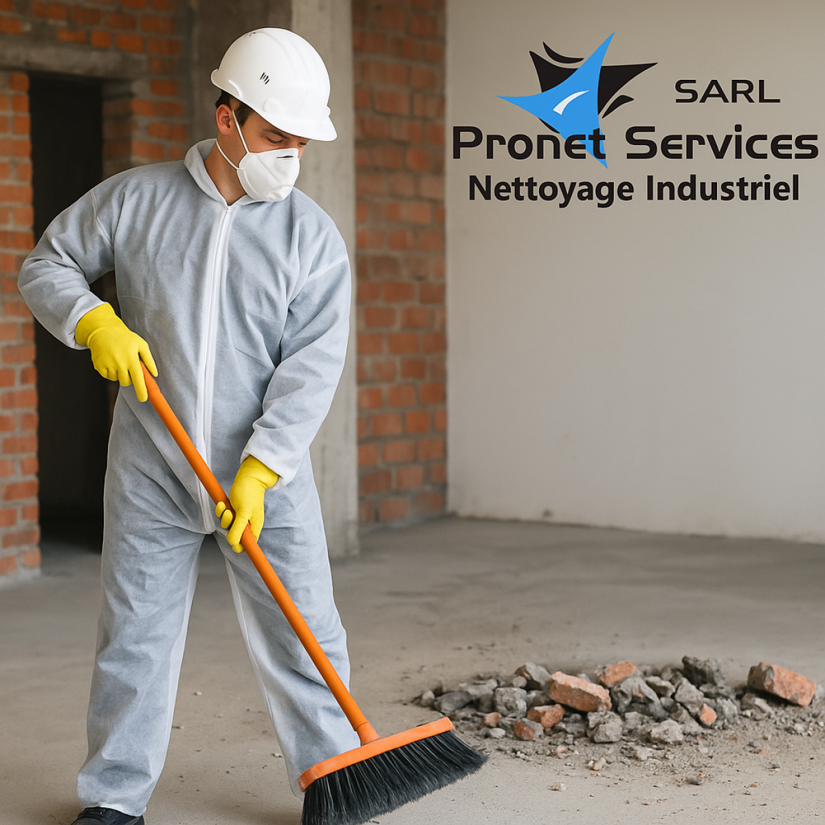 nettoyage d'un pro d'un chantier à bordeaux